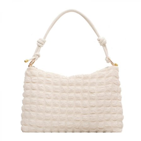 Mordely Large-capacity Small Fresh Rhombus Underarm Bag Women's Trendy Pleated Simple Portable Shoulder Bag A916-302