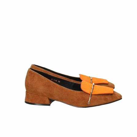 Luciano Barachini Ballerinas brun, Dam Ballerinaskor, Dam, Storlek: 36 EU