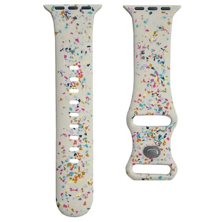 Klockarmband för Apple Watch Series 9 8 7 41mm/SE (2023) SE (2022) 6 5 4 SE 40mm/3 2 1 38mm, 8-spänne