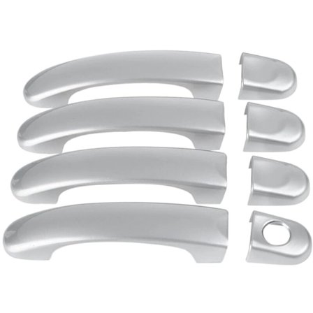 8 st Car Exterior Dörrhandtag Kåpor Trim Set för T5 TRANSPORTER 2003-2015 T6 2015-Up VAN 2004-2015