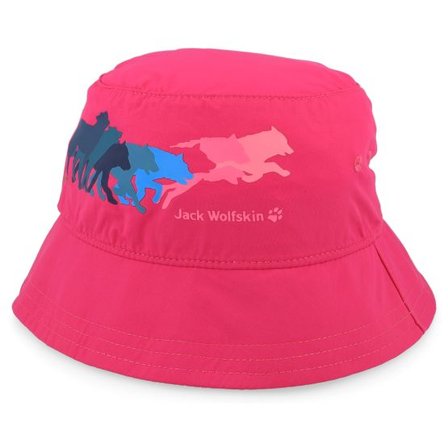 Jack Wolfskin - Rosa bucket Hatt - Kids Supplex At Home Orchid Bucket @ Hatstore