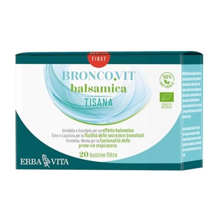 Erba Vita Broncovit Tisana Balsamica 12 Bustine