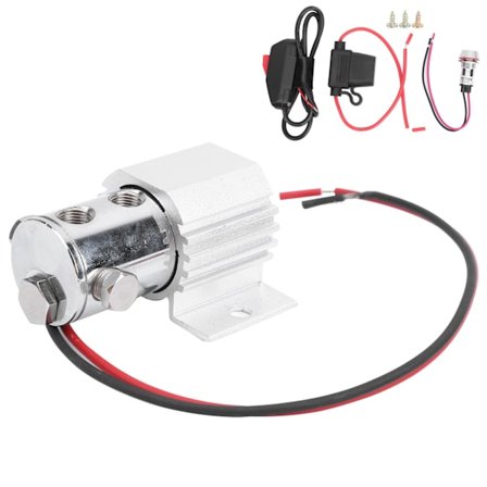 Kraftig Frontbrems Line Lock Kit Universal Roll Control Hill Holder Dekklås 1/8-27 NPT Sølv