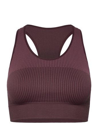 Hummel Hmlyoga Seamless W Crop Top - Burgundy - L