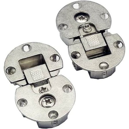 Møbelhængsel, 2 stk. skabshængsler, til skabslåger,