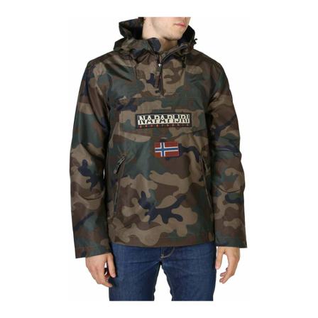 Napapijri, Jacket Groen, Heren, Maat:S,polyester