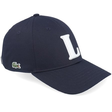 Lacoste - Blå adjustable Keps - L Blue Marine/White Adjustable @ Hatstore