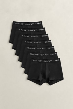 GANT Herren 7er-Pack Boxershorts (M) Schwarz