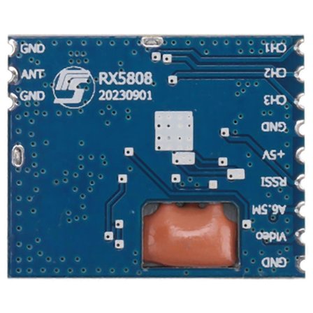 1 kpl FPV 5.8G langaton mini audio- ja videovastaanotinmoduuli RX5808 FPV-järjestelmään RC-helikopterille
