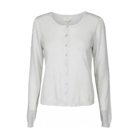 Minus New Laura Cardigan Hvid, Dame Cardigans