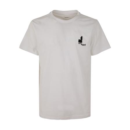Isabel Marant Étoile, T-Shirts Wit, Heren, Maat:XL
