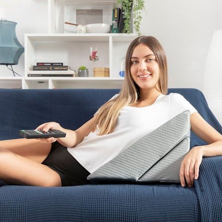 Kolmikulmainen moniasentoinen kaksikiilainen tyyny Threllow InnovaGoods