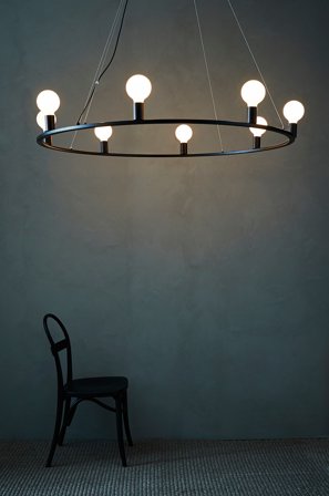 Jotex - ROYAL taklampe Ø 120 cm Svart - Kjøp Taklamper hos Jotex