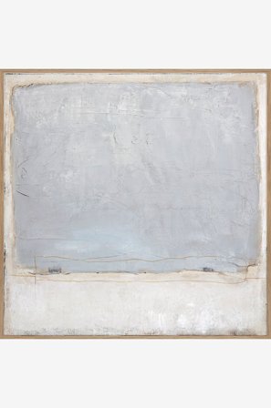 Malerifabrikken - Design Painting / Blue Inside / 100x100 Cm / Eik ramme - Blå - Bilder & skilt - 100X100 - Fra Homeroom