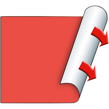 Fjernbar prislapp 29x28mm Melk