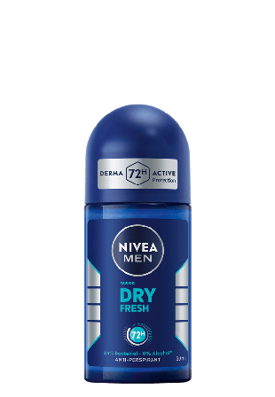 NIVEA Antiperspirant Deo Dry Fresh Roll On 50 ml MEN Herr