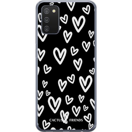 Yhteensopiva Puhelinkuori Samsung Samsung Galaxy A02s Cactus and Friends - Handdrawn Love Chaos