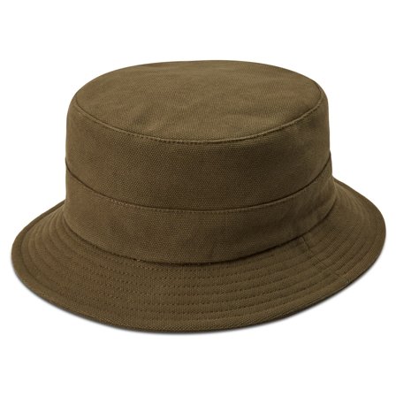Giotto Olivengrøn Moda Bucket Hat til mænd - Bøllehatte