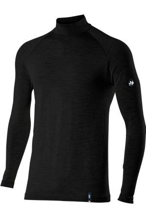SIXS Merino Base Layer Jersey Wool Wool Black XXL/3XL