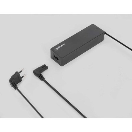 Manhattan Stromkabel C7 auf EU CCE7/16 90 Grad gewinkelt 3m