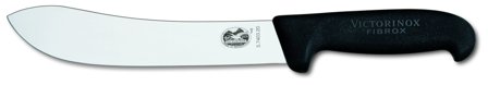Victorinox -leveäkärkinen nylkyveitsi Fibrox-kahvalla, 20 cm - Teurastusveitset
