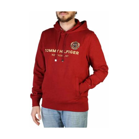 Tommy Hilfiger Hoodies , Rood , Heren , Maat: M