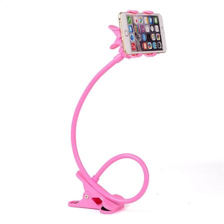 Smidigt Effektfull Mobilhållare Justerbar Universal Rosa