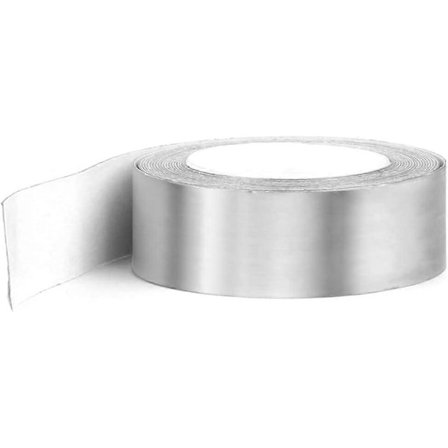 Golf Lyijyteippi Korkeatiheyksinen Itsekiinnittyvä Lyijyteippi Hopeapinnoitettu Painorulla 254X12.7Mm Golf Painoteippi (Hopea) (1Kpl)