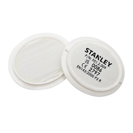 Stanley Andningsskydd P3 Ersättningsfilter (2-pack) One Size
