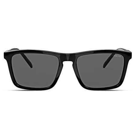 Occhiali da sole a corno con lenti polarizzate nere | Arnette 0AN4283 per uomini - Occhiali da sole quadrati