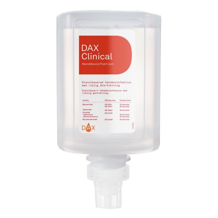 DAX Handdesinfektion Clinical refill 1L - Lyreco - Städ och hygien - Desinfektionsmedel - Handdesinfektion