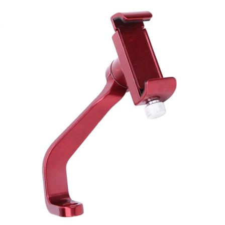 Universal aluminiumlegering Cykel Motorcykel Mobiltelefon Hållare Backspegelfäste med fäste