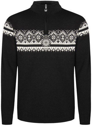 Dale of Norway M's Moritz Sweater Black/Off White/Dark Charcoal