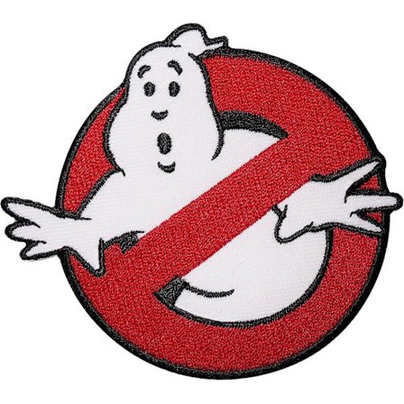 Ghostbuster brodert strykejern-på lapp