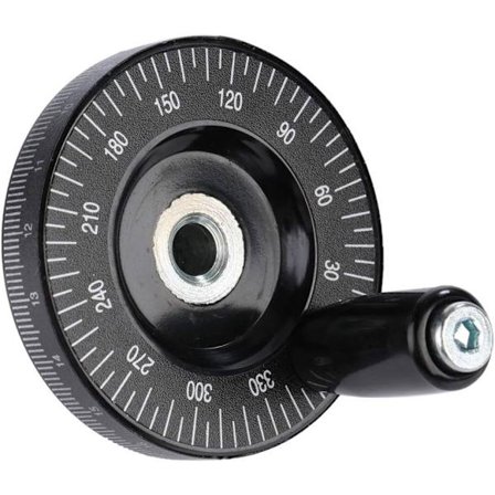 Bakelit håndhjul, Solid fræsehåndtag håndhjul, indvendig diameter 8mm, udvendig diameter 63mm