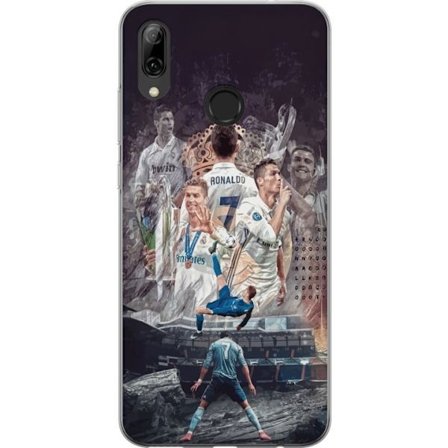 Kompatibel Mobilcover til Huawei P smart 2019 Cristiano Ronaldo Al-Nassr Portugal ikonisk angriber og historiens største målscorer med uovertruffen vi