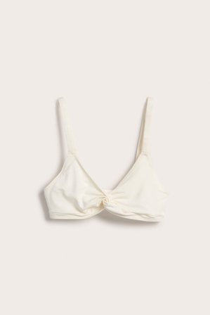 Kappahl | Braletka z węzłem z przodu | Biały