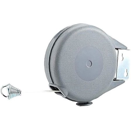 Vægmonteret Trækbart Tøjstativ Trækbart Tøjstativ Robust Tøjstativ Grå