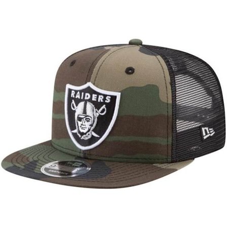 New Era 9Fifty Mesh Snapback Cap Oakland Raiders trä camo