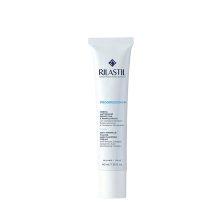 Rilastil Progression + Crema Antirughe Riempitiva e Rimpolpante 40ml - Tratt.viso 24 ore antirughe