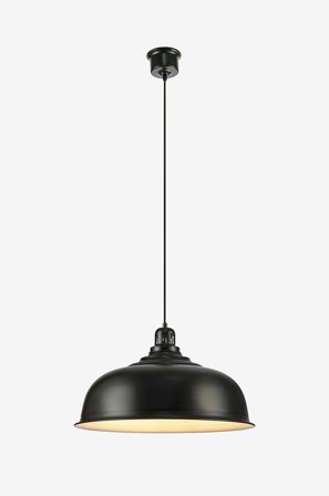 Markslöjd - Pendel PORT 1L 50cm - Sort - Loftpendler - Fra Homeroom