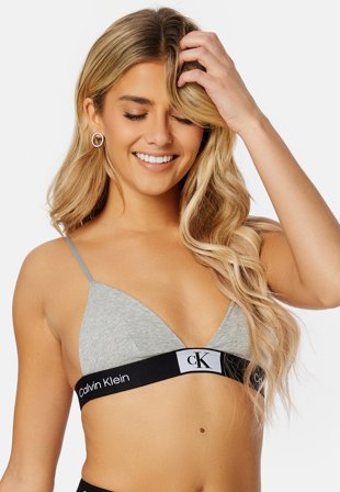 Calvin Klein Unlined Triangle P7A Grey Heather Klær