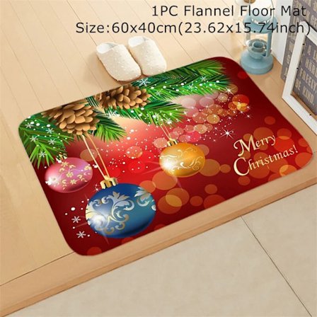 Jul Dörrmatta Jultomte Matta God Juldekoration för hemmet 2023 Juldekoration Navidad Julklapp nyår 2024