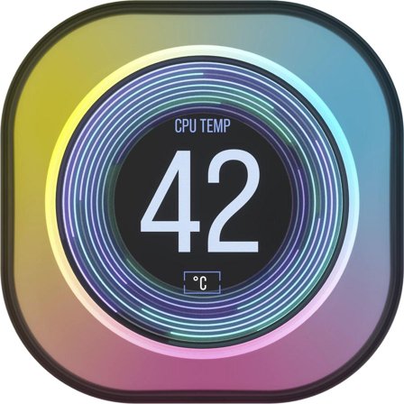 Corsair iCUE LINK AIO LCD Screen Module black