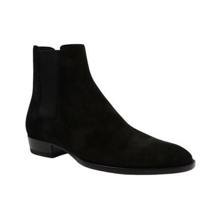 Saint Laurent, Lace-up Boots Zwart, Dames, Maat:42 EU