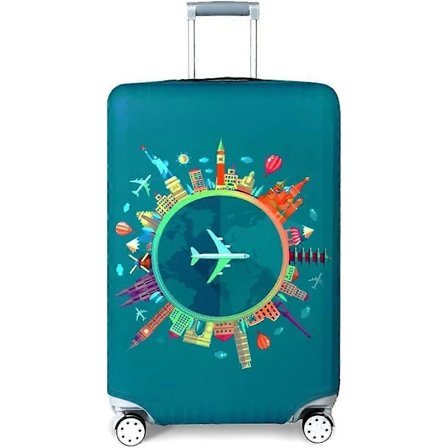 2025 Egnet Rejsebagage Cover Elastisk Kuffert Trolley Beskyttelsescover til 24-28 Tommer Bagage