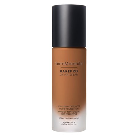 bareMinerals BAREPRO 24 HR WEAR Skin-Perfecting Matte Liquid Foundation Deep 51 Neutral 30ml - Fondotinta liquido