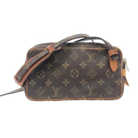 Louis Vuitton Vintage, Pre-owned Shoulder Bags Bruin, Dames, Maat:ONE Size,Canvas