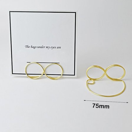 Bordnummer Holder Plasseringskort 9