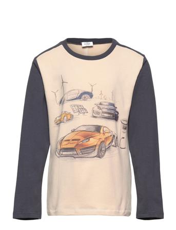 Alex - T-Shirt T-shirts Long-sleeved T-shirts Multi/mønstret Hust & Claire